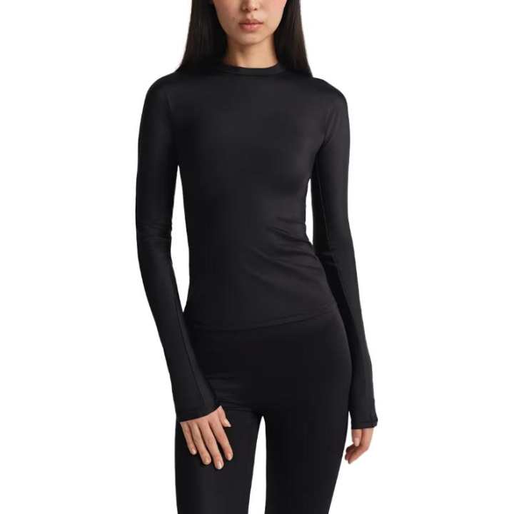 Nike Nike T Shirts Women's Black Crew Neck