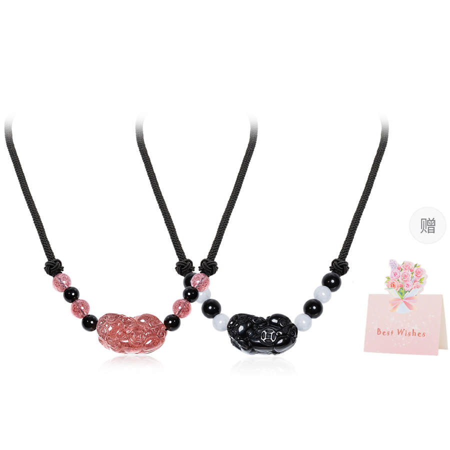 Jodie&Kevin Jodie&Kevin Obsidian Necklaces Unisex