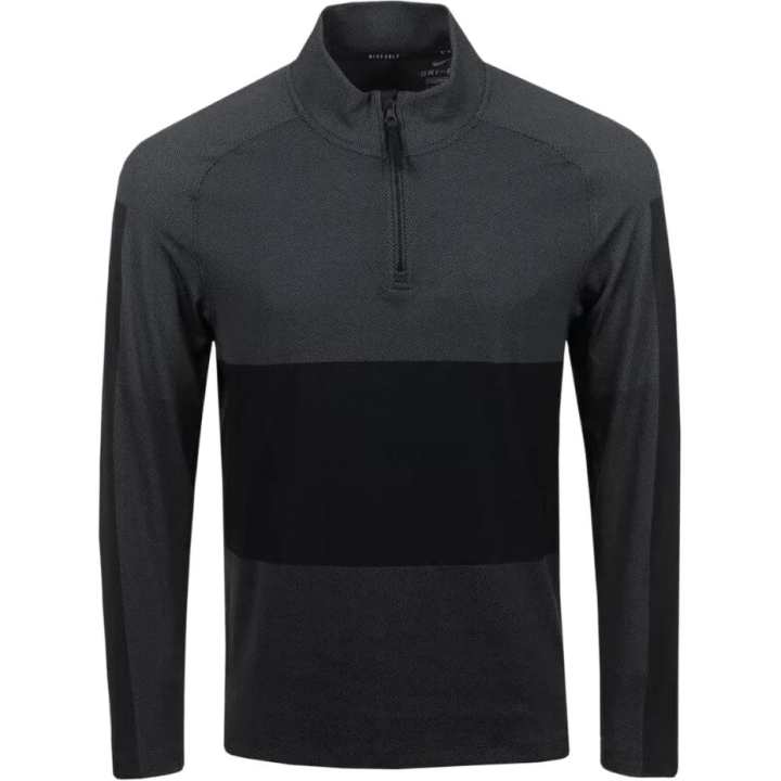 Nike Nike Dri Fit T Shirts Men's Black Stand Collar
