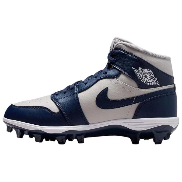 Jordan Jordan Air Jordan 1 Soccer Shoes Men's Gray Blue