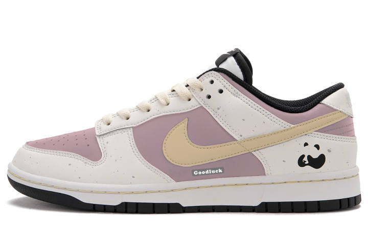 Nike Nike Dunk Panda Mango Low top Skateboard Shoes Unisex Pink White Yellow