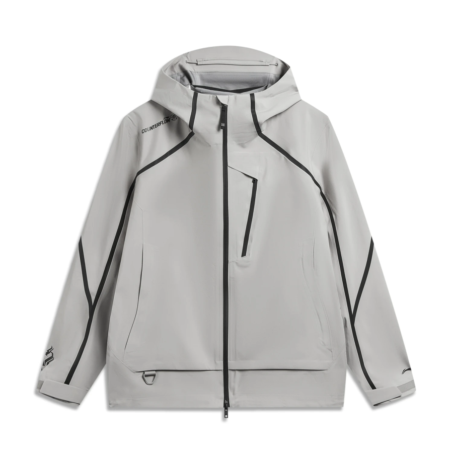 Li-Ning Li Ning Jackets Unisex Cooking Smoke Gray Hooded Non Detachable Moderate Other
