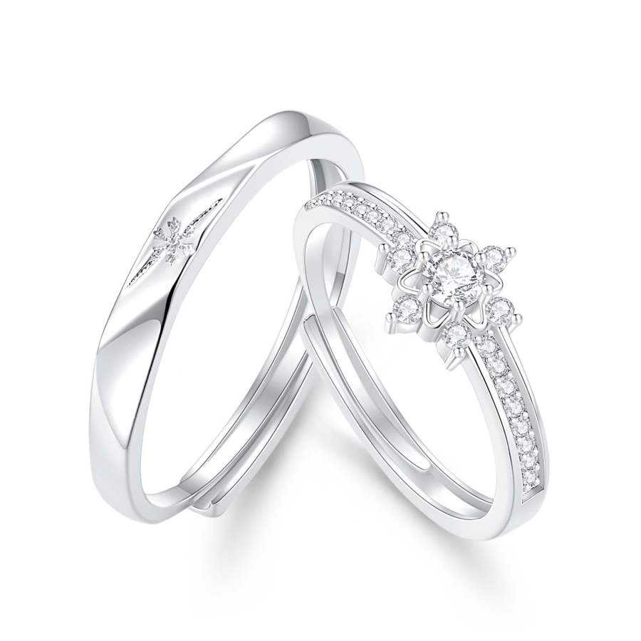 Barbie Alloy Swarovski Crystal Synthetic Cubic Zirconia Rings Unisex