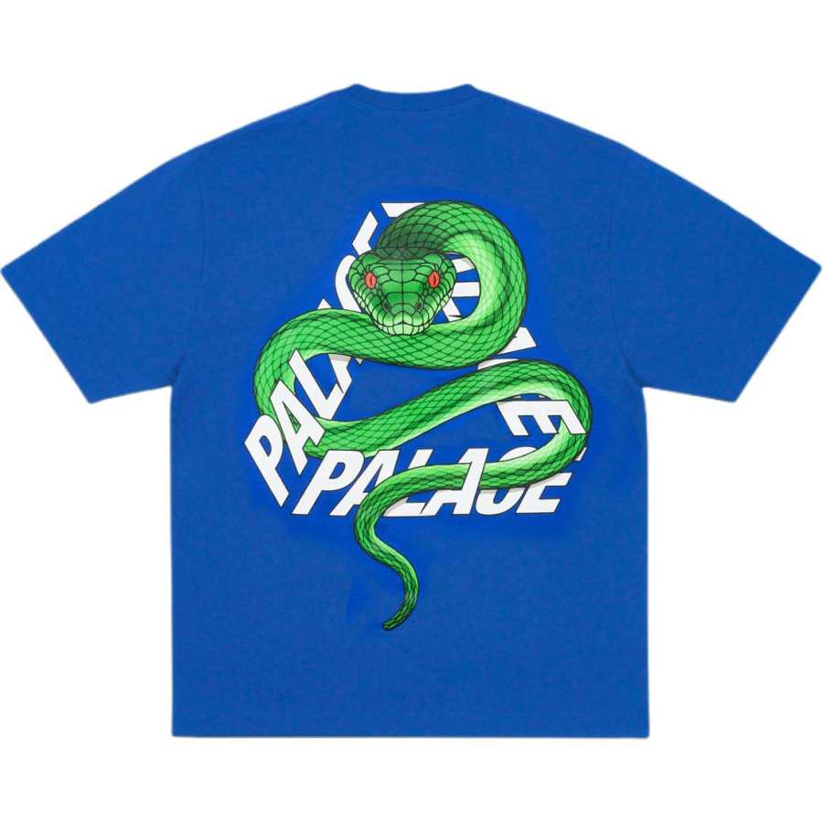 PALACE SS26 SNAKEY P3 T SHIRT DEEP SEA BLUE T Shirt Unisex