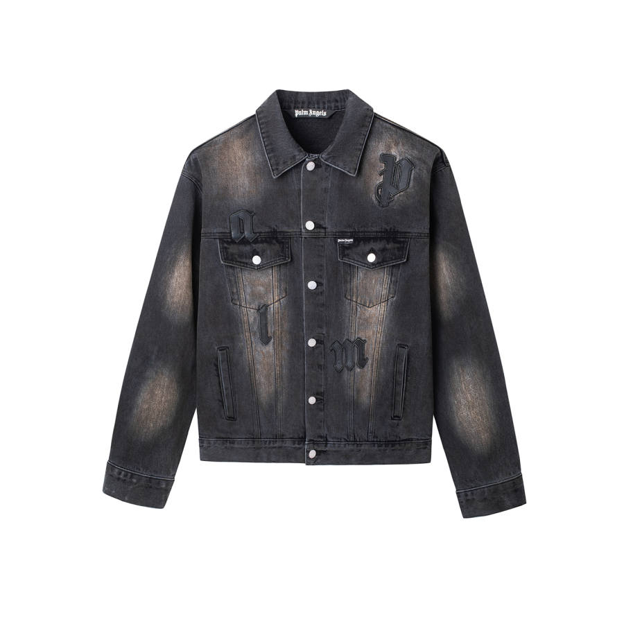 PALM ANGELS Denim Jacket Unisex
