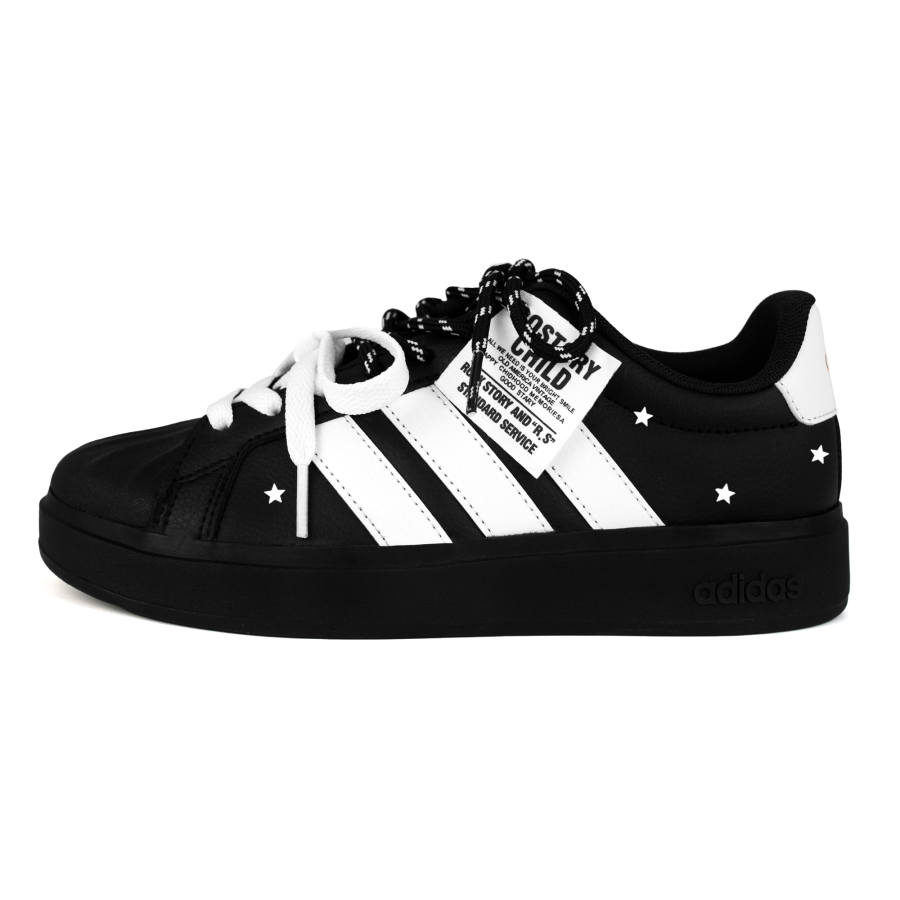 Adidas Adidas Street Talk The Big Dipper Leather Slip Resistant, Waterproof, And Breathable Low top Kids' Skateboarding Shoes