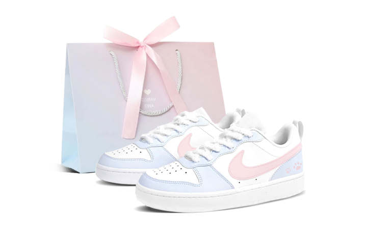 Nike Nike Court Borough Low top Skateboard Shoes Women's Pink