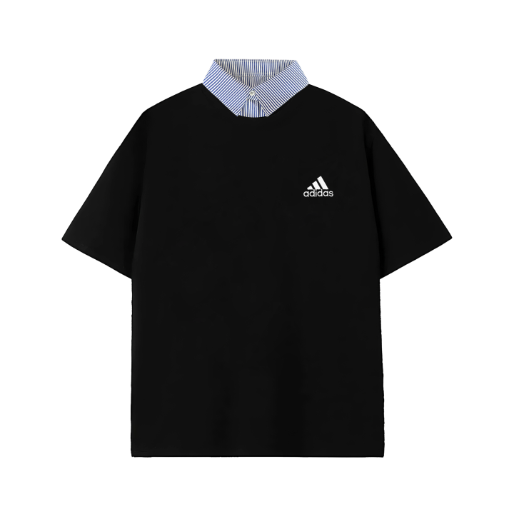 Adidas Adidas MUST HAVES T Shirt Unisex Black Blue