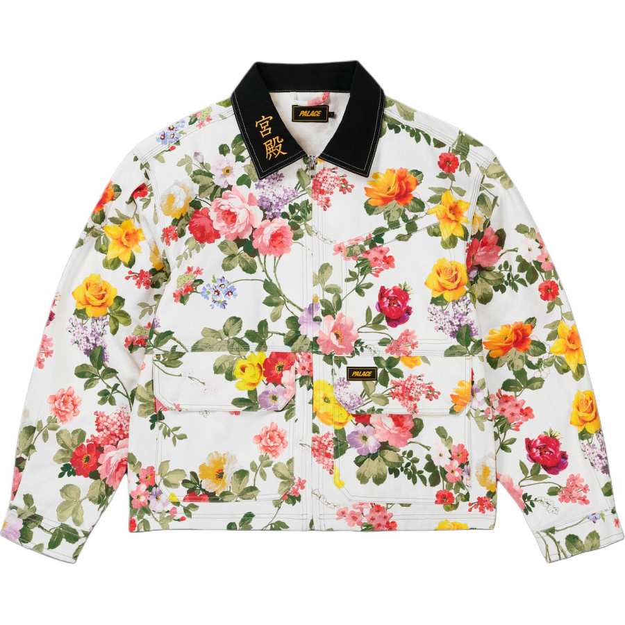 PALACE PALACE 2026 SS26 WORKER JACKET FLOWERS Jacket Unisex