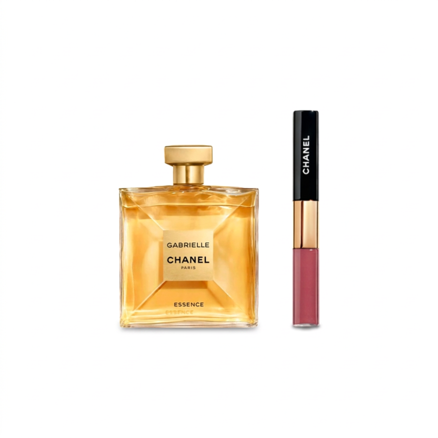 CHANEL Perfume Lipstick Set, Jarbriel Nature+Dual Effect Long Wear Liquid Lipstick Eau De Parfum EDP