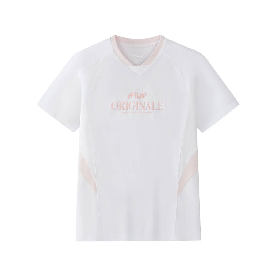 FILA KIDS Short Sleeved T Shirts Standard White Kids'