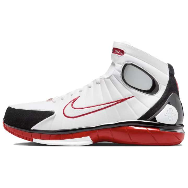 Nike Nike Air Zoom Huarache 2K4 Rebound Grip Basketball Shoes Men's White Red