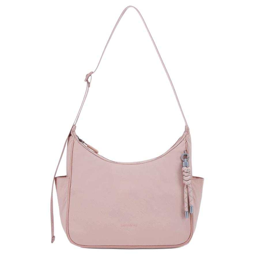 SAMSONITE Fabric, Synthetic Leather Crossbody Bags Women's Ancient Pink/Midnight Blue