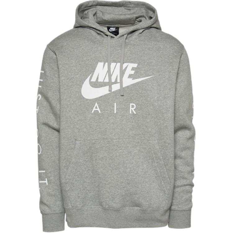 Nike Nike Sweatshirts Men's Gray Hooded Non Detachable Moderate