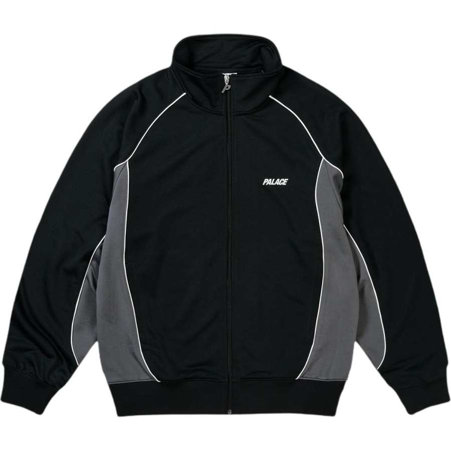 PALACE SS26 TRACKSUIT JACKET BLACK Jackets & Coats Unisex