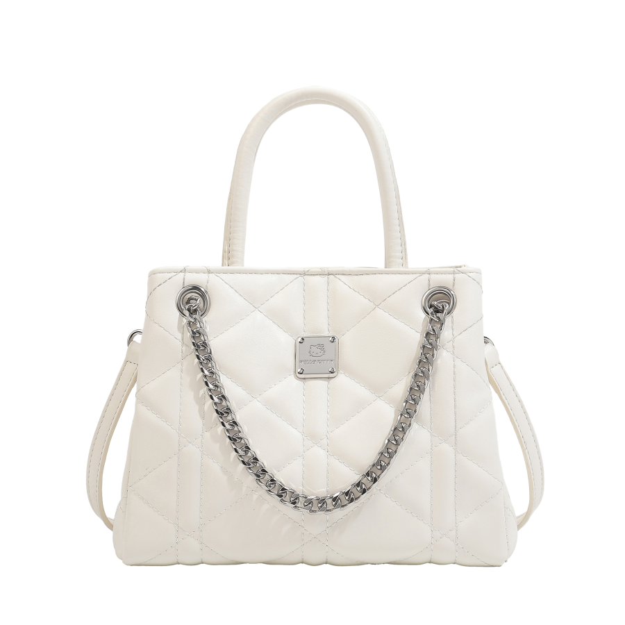 Sanrio Pu Handbag Regular Women's Pink/Ecru