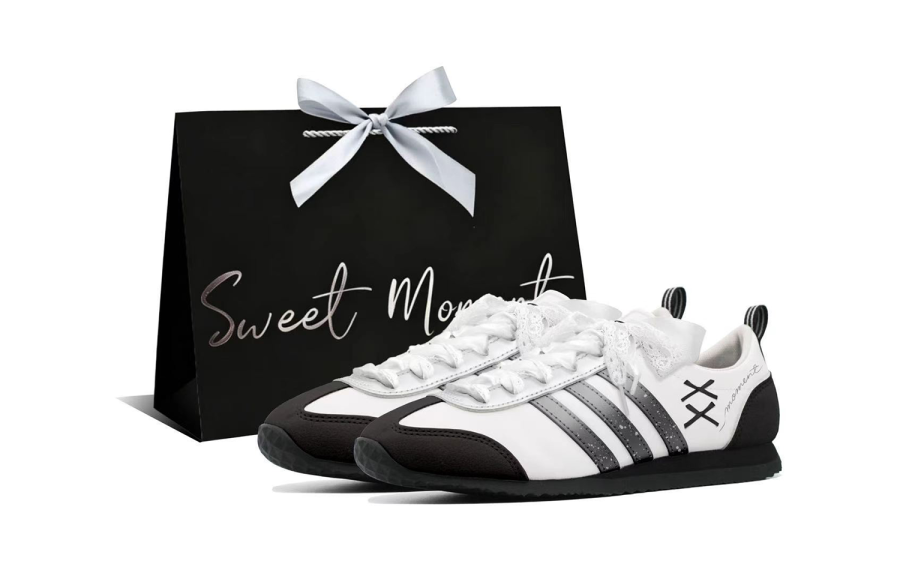 Adidas Adidas VS JOG 2.0 Low top German Army Trainers Unisex Black White