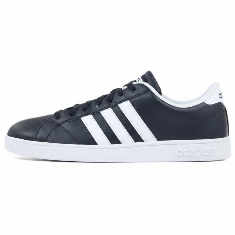 Adidas Adidas Leather Skateboard Shoes Men's Black White