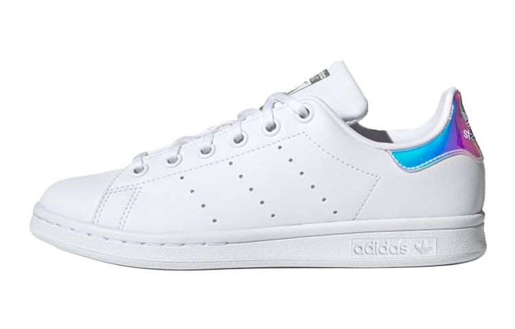 Adidas Originals Adidas Stan Smith Cloud White Silver Metallic GS