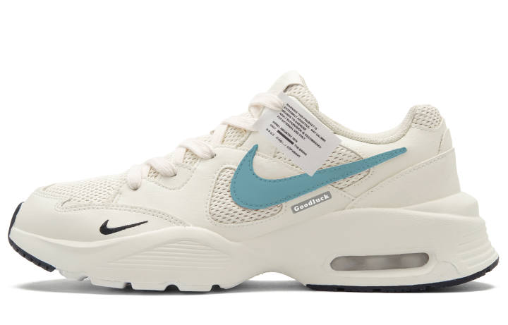Nike Nike Air Max Fusion Low top Running Shoes Women's Blue Beige White