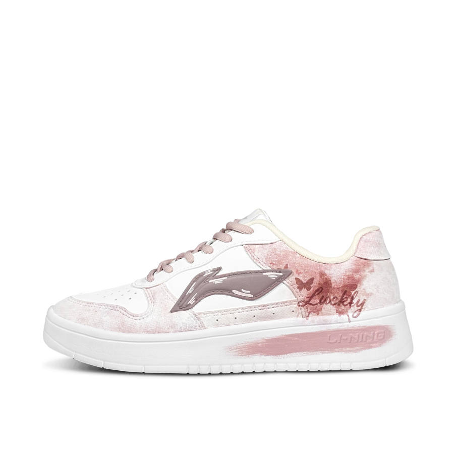 Li-Ning Li Ning Floating Boat Slip Resistant, Abrasion Resistant, Breathable Low top Skateboard Shoes Women's