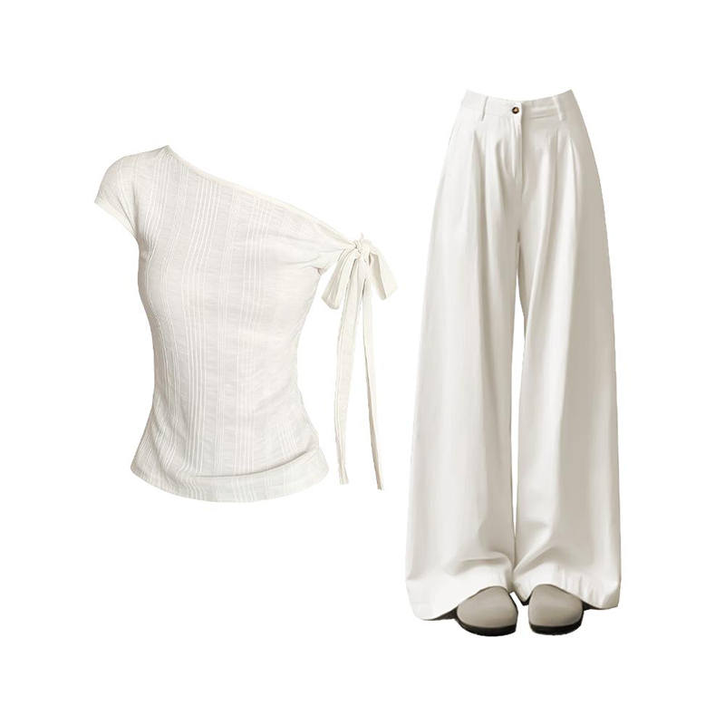 MARIE·COCO Casual Suits Women's Asymmetrical Collar Moderate