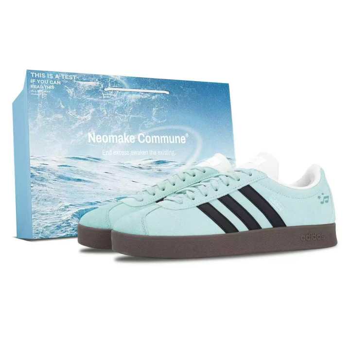 Adidas Adidas VL COURT 2.0 Skateboard Shoes Unisex Blue Black