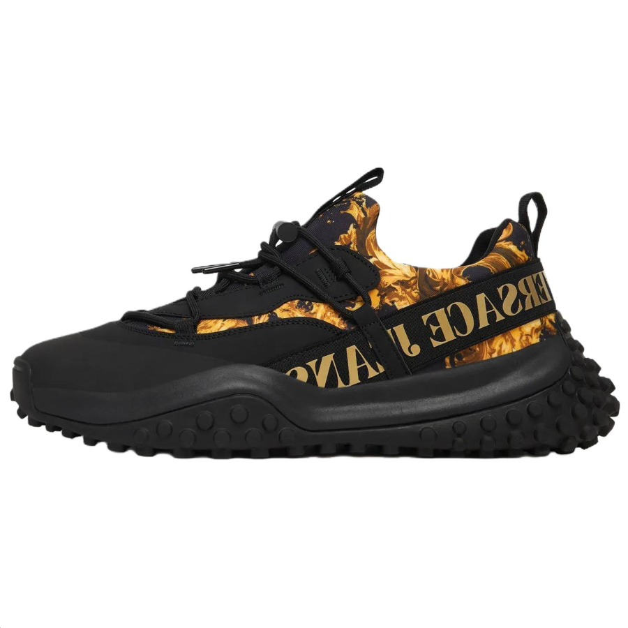 VERSACE JEANS COUTURE Low top Casual Shoes Men's Black