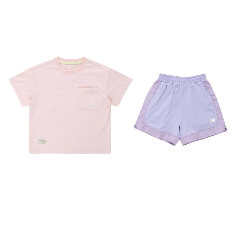 New Balance New Balance Casual Sportswear 2 Piece Set Children Aged 3 7 Years Old