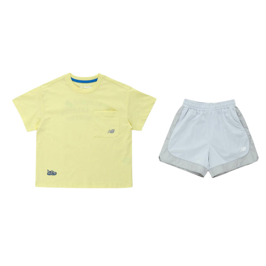 New Balance New Balance Casual Sportswear 2 Piece Set Children Aged 3 7 Years Old