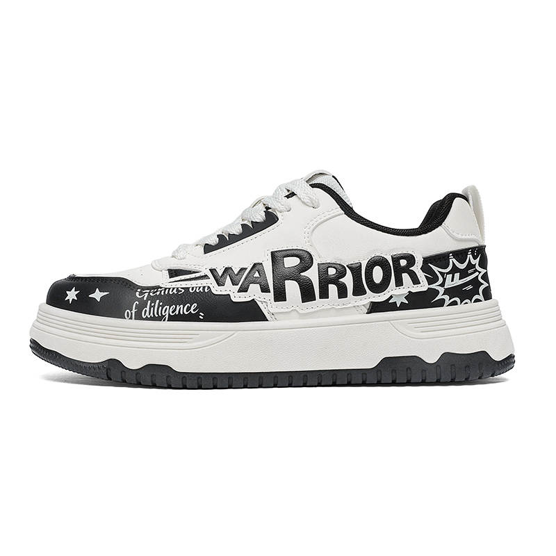 Warrior Abrasion Resistant And Breathable Waterproof Low top Skateboard Shoes Men's