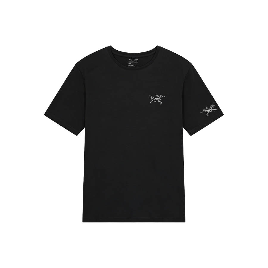 Arcteryx KRAGG T Shirts Unisex Black International Suggestion Size Is Recommended To Be One Size Smaller Than Usual Crew Neck Thin
