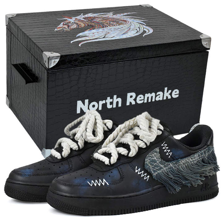 Nike Nike Air Force 1 Slip Resistant Abrasion Resistant Low top Skateboard Shoes Women's
