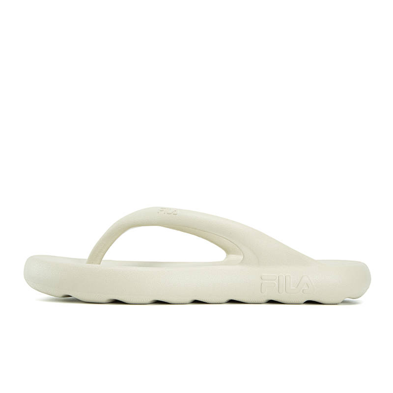 FILA Flip Flops Women's Oil Gray Yellow