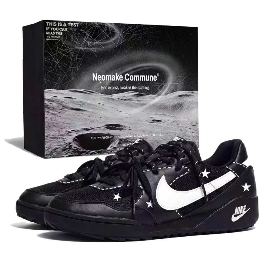 Nike Nike Terra Manta Slip Resistant Abrasion Resistant Low top Casual Shoes Unisex Black White
