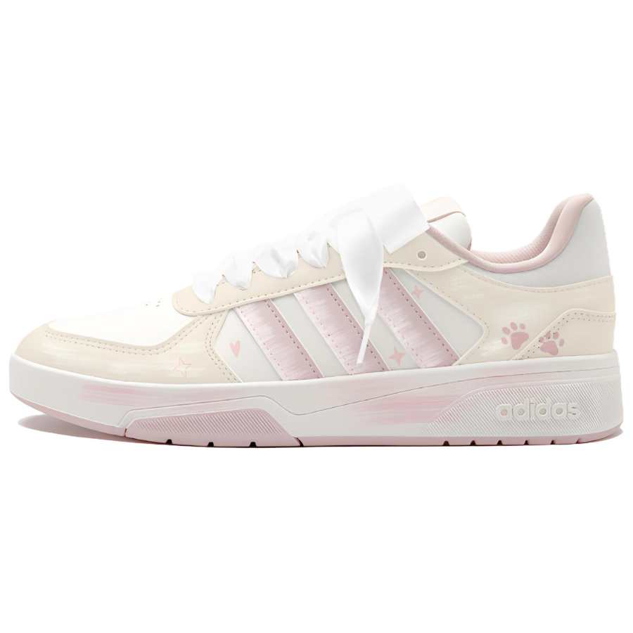 Adidas Adidas COURTBEAT Abrasion Resistant Low top Skateboard Shoes Unisex Pink