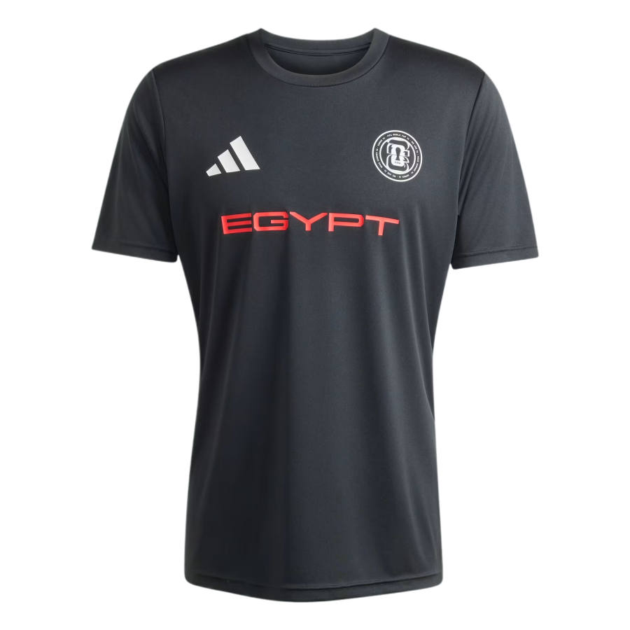Adidas Adidas Soccer Jerseys Men's Black Crew Neck Moderate