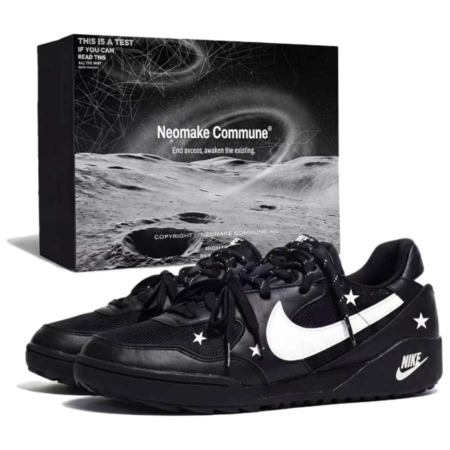 Nike Nike Terra Manta Slip Resistant Abrasion Resistant Low top Casual Shoes Women's Black White