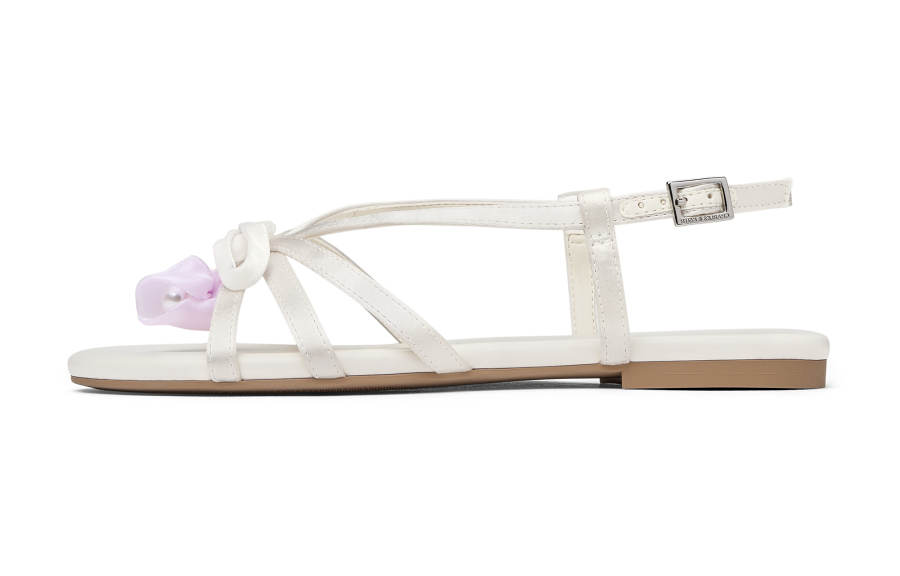 CHARLES&KEITH Small Ck Fabric Low top Sandal Children Aged 3 7 Years Old
