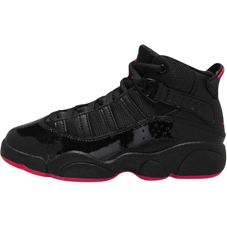 Jordan Jordan Air Jordan 6 Children's Basketball Shoes Black Red Kids'
