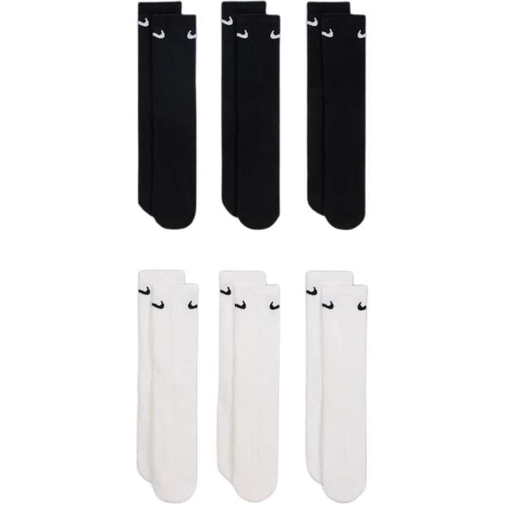 Nike Nike Everyday Crew Socks Unisex 6 Pack