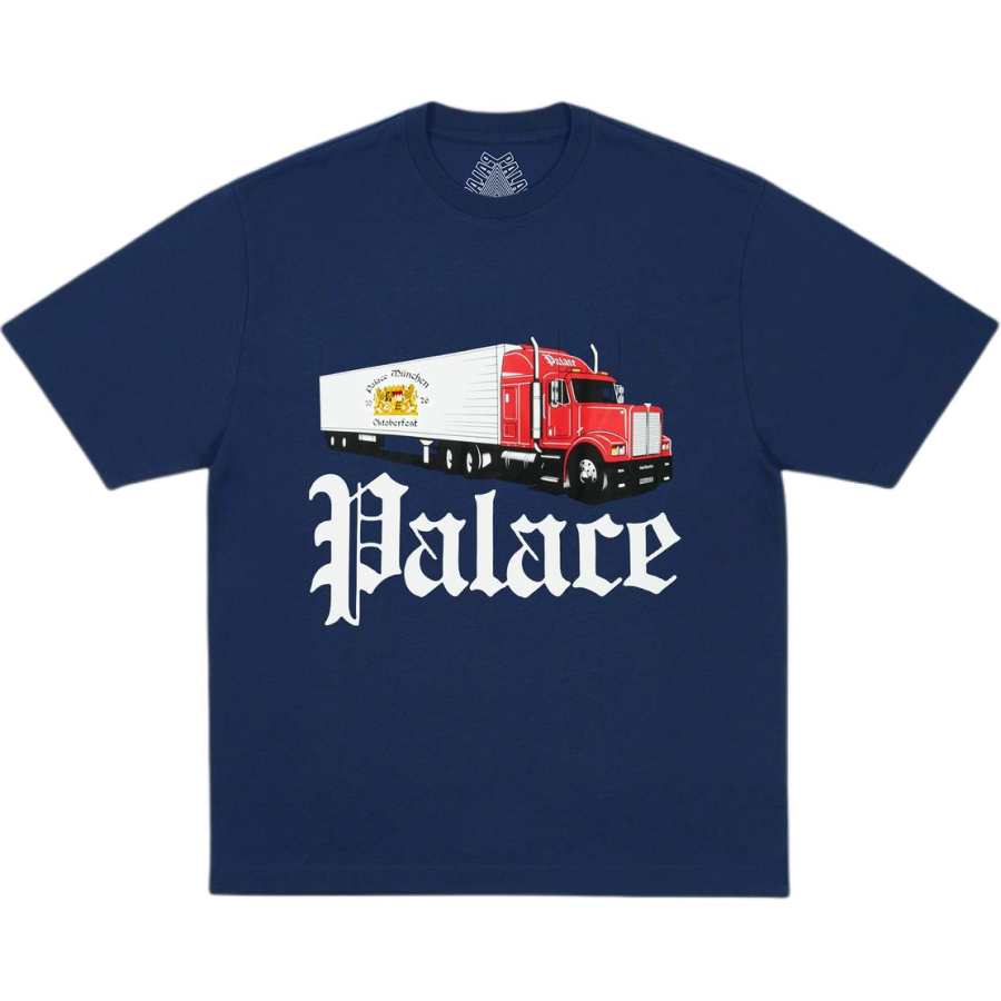 PALACE SS26 TRUCK Off T SHIRT NAVY T Shirt Unisex