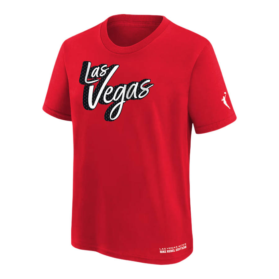 Nike Nike Las Vegas Aces Rebel Edition Big Kids' Nike Wnba T-Shirt