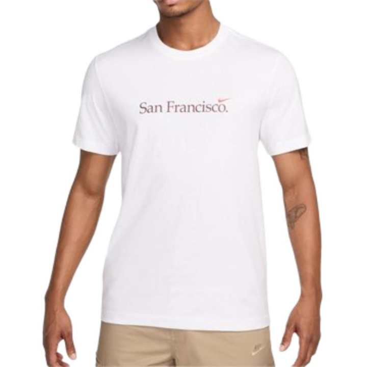 Nike Nike T Shirts Men's White Crew Neck