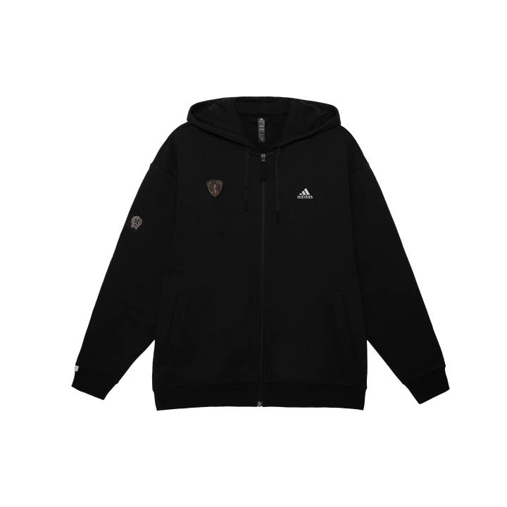 Adidas Adidas Jackets Men's Black Hooded Non Detachable Thickened Other