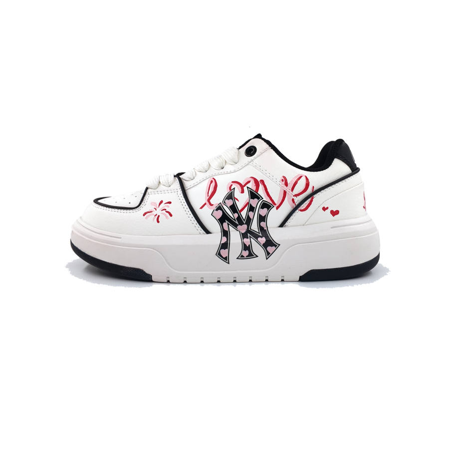 MLB MLB Chunky Liner Low top Skateboard Shoes Unisex White Pink