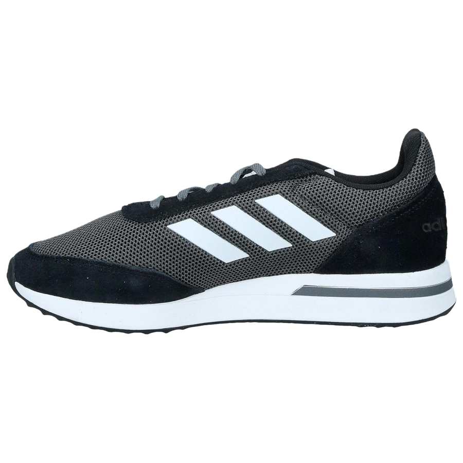 Adidas Adidas Run 70s Textile, Suede Breathable And Slip Resistant Running Shoes Women's Black