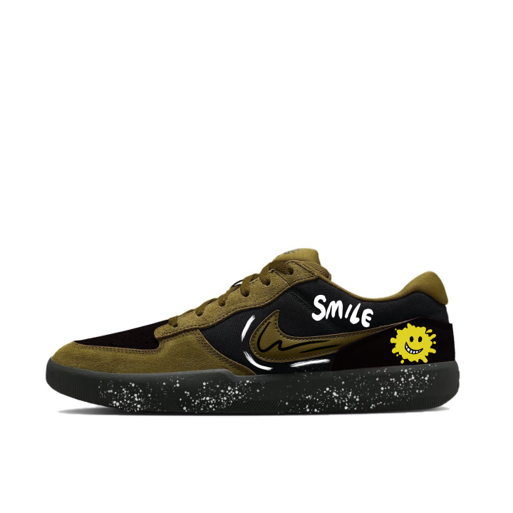 Nike Nike SB Force 58 Low top Skateboard Shoes Unisex Brown