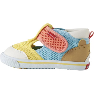 MIKI HOUSE Soft And Comfortable Slip Resistant, Abrasion Resistant, Breathable Low top Toddler Shoes Multicolor