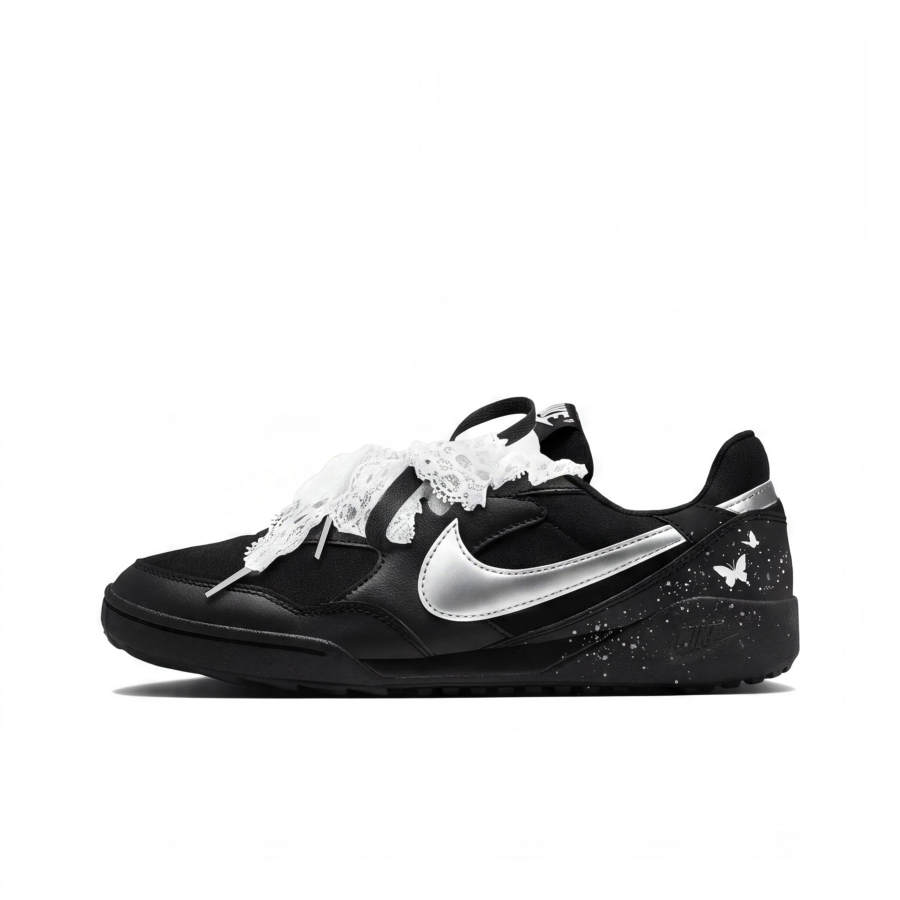Nike Nike Terra Manta Silver Sparkling Butterfly Dancing Low top Casual Shoes Unisex Black Silver